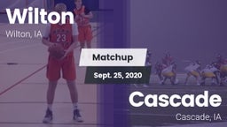 Matchup: Wilton vs. Cascade  2020