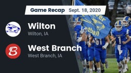 Recap: Wilton  vs. West Branch  2020