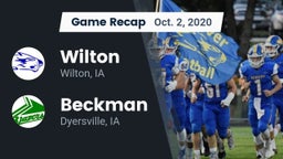 Recap: Wilton  vs. Beckman  2020