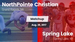 Matchup: NorthPointe Christia vs. Spring Lake  2017