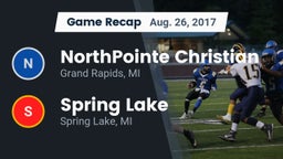 Recap: NorthPointe Christian  vs. Spring Lake  2017
