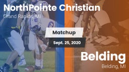 Matchup: NorthPointe Christia vs. Belding  2020