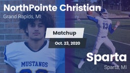 Matchup: NorthPointe Christia vs. Sparta  2020