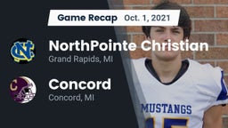Recap: NorthPointe Christian  vs. Concord  2021