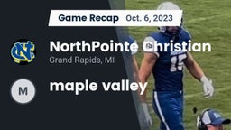 Recap: NorthPointe Christian  vs. maple valley 2023