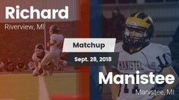 Matchup: Richard vs. Manistee  2018