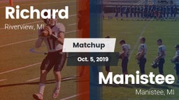 Matchup: Richard vs. Manistee  2019