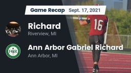 Recap: Richard  vs. Ann Arbor Gabriel Richard  2021