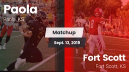 Matchup: Paola vs. Fort Scott  2019