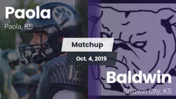Matchup: Paola vs. Baldwin  2019