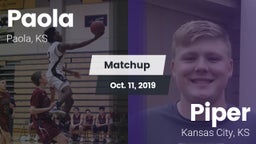 Matchup: Paola vs. Piper  2019