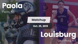Matchup: Paola vs. Louisburg  2019