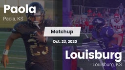 Matchup: Paola vs. Louisburg  2020