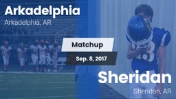 Matchup: Arkadelphia vs. Sheridan  2017