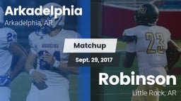 Matchup: Arkadelphia vs. Robinson  2017