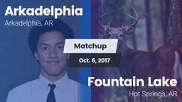 Matchup: Arkadelphia vs. Fountain Lake  2017