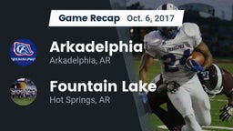 Recap: Arkadelphia  vs. Fountain Lake  2017