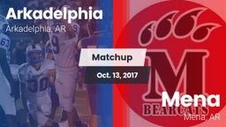 Matchup: Arkadelphia vs. Mena  2017