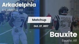 Matchup: Arkadelphia vs. Bauxite  2017