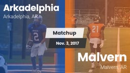 Matchup: Arkadelphia vs. Malvern  2017