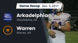 Recap: Arkadelphia  vs. Warren  2017