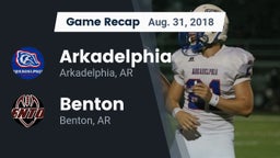 Recap: Arkadelphia  vs. Benton  2018