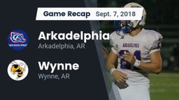 Recap: Arkadelphia  vs. Wynne  2018
