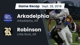 Recap: Arkadelphia  vs. Robinson  2018