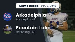 Recap: Arkadelphia  vs. Fountain Lake  2018