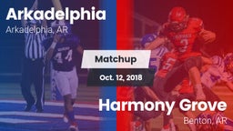 Matchup: Arkadelphia vs. Harmony Grove  2018