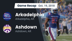 Recap: Arkadelphia  vs. Ashdown  2018