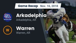 Recap: Arkadelphia  vs. Warren  2018