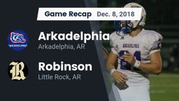 Recap: Arkadelphia  vs. Robinson  2018