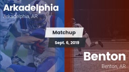 Matchup: Arkadelphia vs. Benton  2019