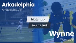 Matchup: Arkadelphia vs. Wynne  2019