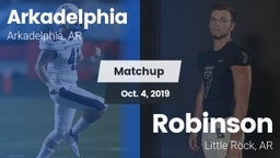 Matchup: Arkadelphia vs. Robinson  2019