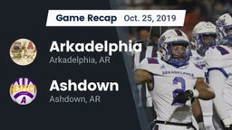 Recap: Arkadelphia  vs. Ashdown  2019
