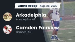 Recap: Arkadelphia  vs. Camden Fairview  2020