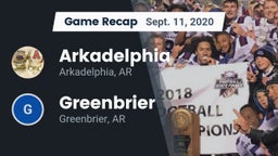 Recap: Arkadelphia  vs. Greenbrier  2020