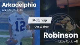 Matchup: Arkadelphia vs. Robinson  2020