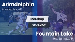 Matchup: Arkadelphia vs. Fountain Lake  2020