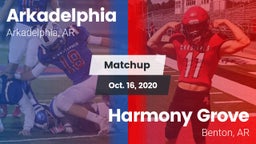 Matchup: Arkadelphia vs. Harmony Grove  2020