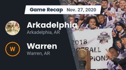 Recap: Arkadelphia  vs. Warren  2020