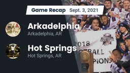 Recap: Arkadelphia  vs. Hot Springs  2021