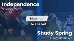 Matchup: Independence vs. Shady Spring  2019