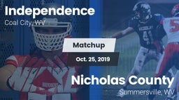 Matchup: Independence vs. Nicholas County  2019