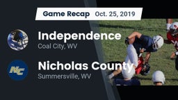 Recap: Independence  vs. Nicholas County  2019