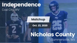 Matchup: Independence vs. Nicholas County  2020