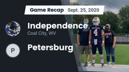Recap: Independence  vs. Petersburg 2020