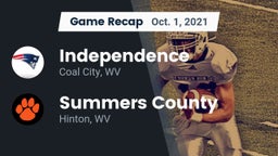 Recap: Independence  vs. Summers County  2021